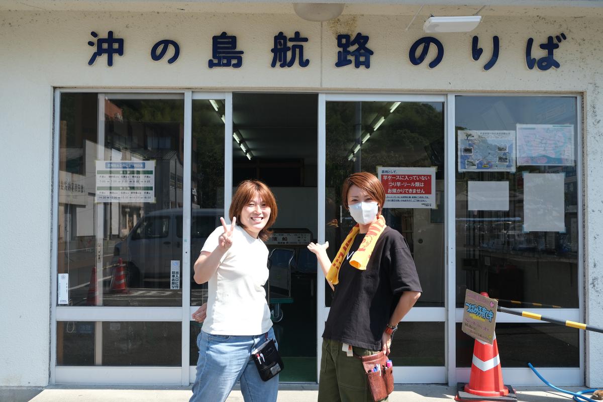 明るいスタッフさん達♪